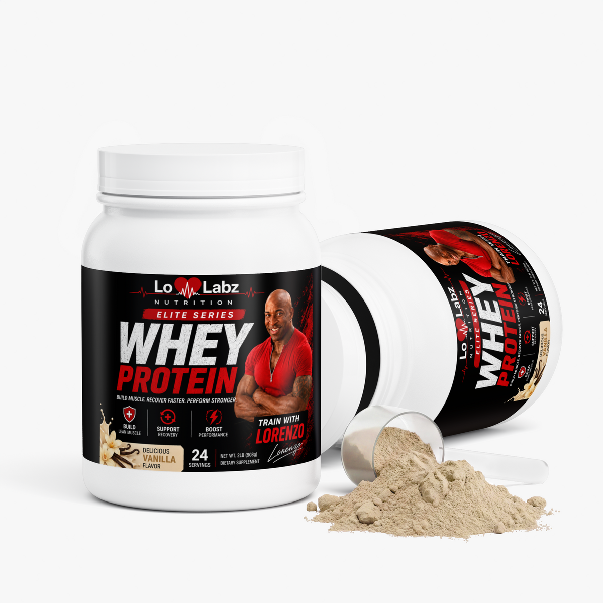 Lo Labs Nutrition Elite Series: Advanced 100% Whey Protein Isolate (Vanilla)