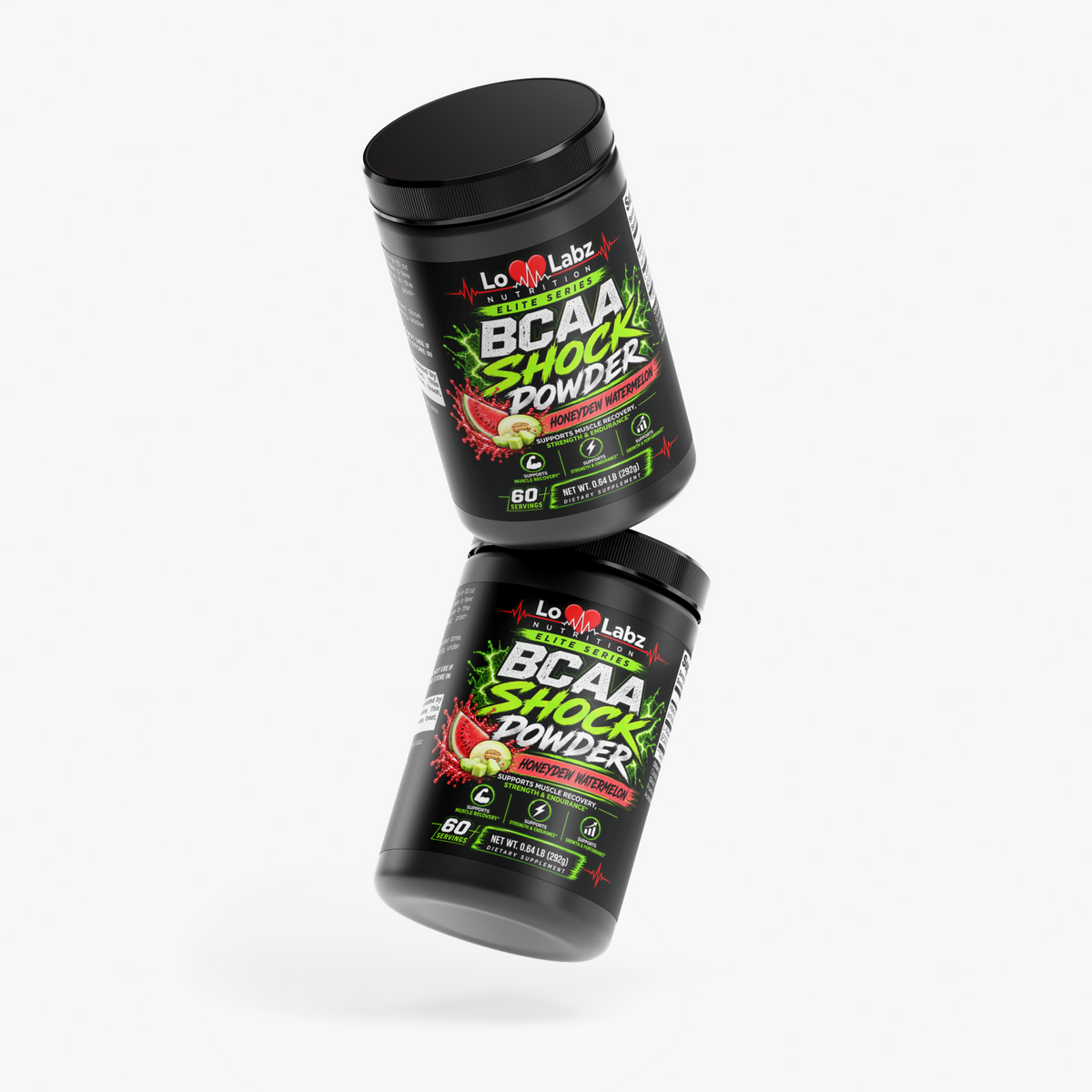 Lo Labz Nutrition Elite Series: BCAA Post Workout Powder (Honeydew/Watermelon)