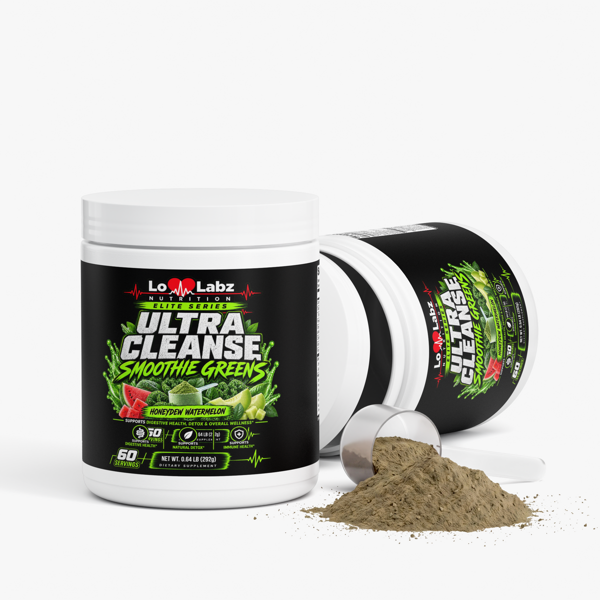 Lo Labz Nutrition Elite Series: Ultra Cleanse Smoothie Greens