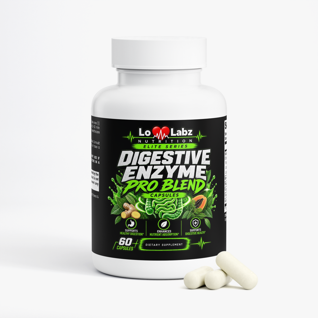 Lo Labz Nutrition Elite Series: Digestive Enzyme Pro Blend