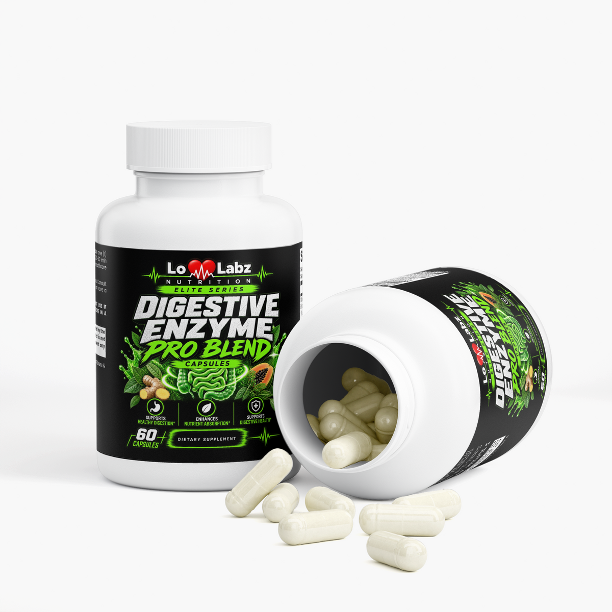 Lo Labz Nutrition Elite Series: Digestive Enzyme Pro Blend