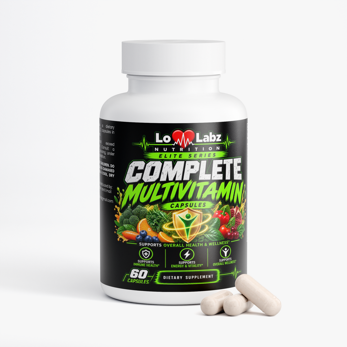 Lo Labz Nutrition Elite Series: Complete Multivitamin