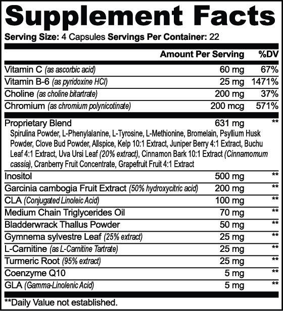 Lo Labz Nutrition Elite Series: Fat Burner with MCT