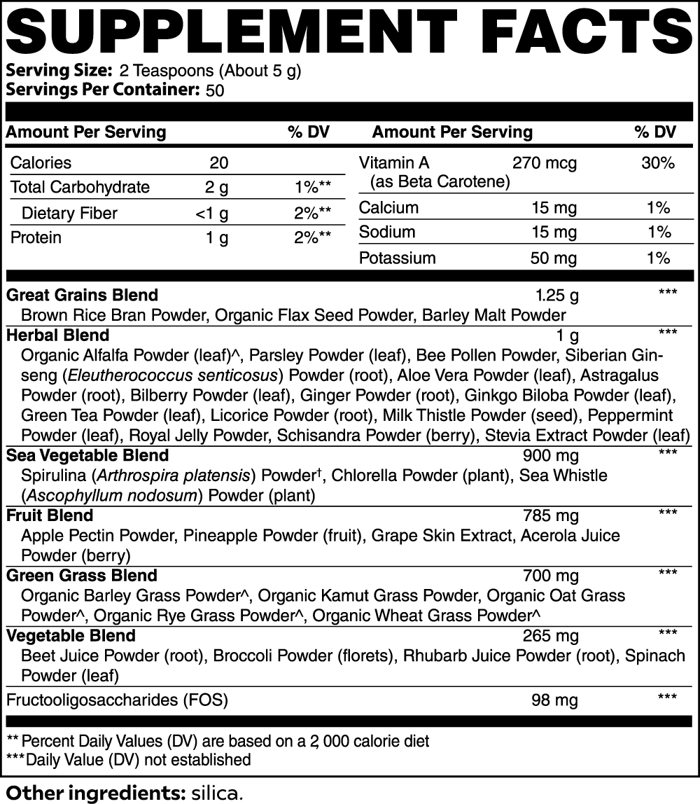 Lo Labz Nutrition Elite Series: Ultra Cleanse Smoothie Greens